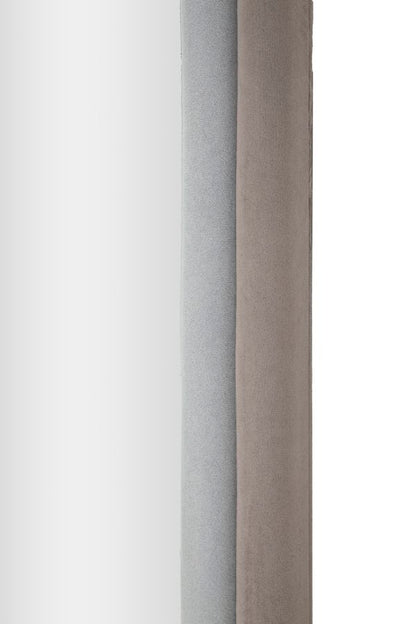 Espelho de Parede Cloe Veludo Grigio Cm 60x4x160