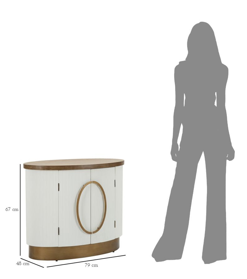 Armário 2 Ante Tolosa Cm 79x48x67