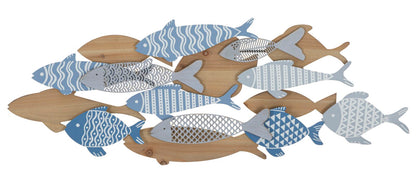 Painel de Parede Fish Sea Cm 91x3x33,5