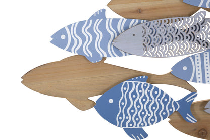 Painel de Parede Fish Sea Cm 91x3x33,5