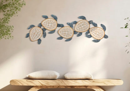 Painel de Parede Tartarughe Cm 111,5x6,3x43