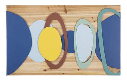 Painel de Parede Wood Color Cm 80x2,5x50