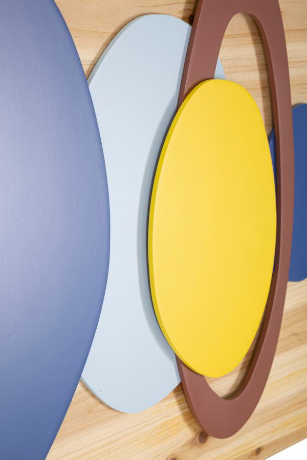 Painel de Parede Wood Color Cm 80x2,5x50