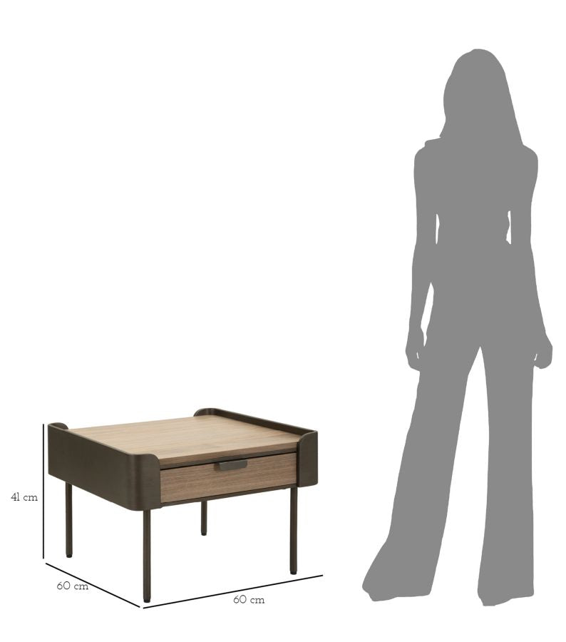 Mesa de Café Toronto Cm 60x60x41