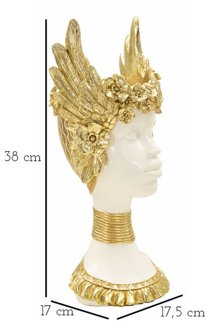 Escultura Athena Cm 17,5x17x38