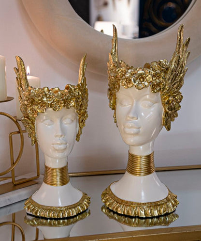 Escultura Athena Cm 15x14,5x32