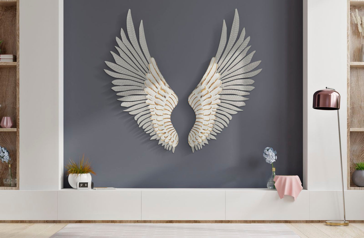 Painel Ali Natural Par Cm 43,8x2,5x104