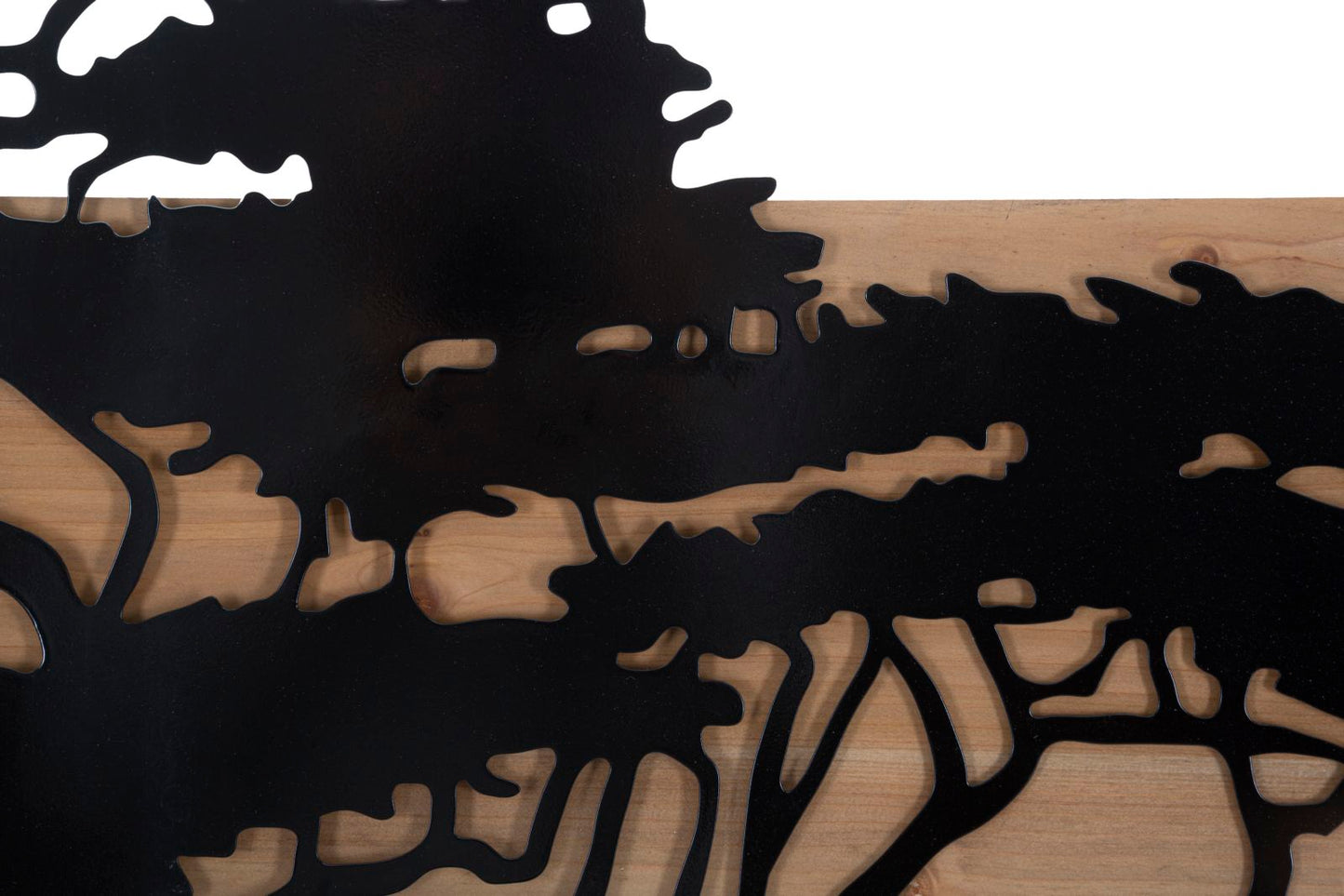 Painel de Parede Lagos Ferro E Wood Conjunto 3pz Cm 204x2x80 (72x2x80-60x2x80)