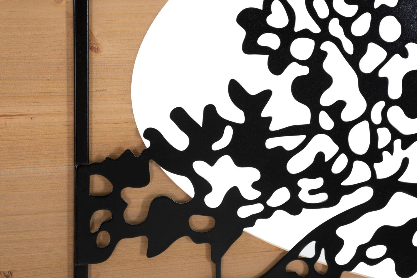 Painel de Parede Tree Ferro E Wood Conjunto 3pz Cm 176x2x90 (63x2x90-50x2x90)