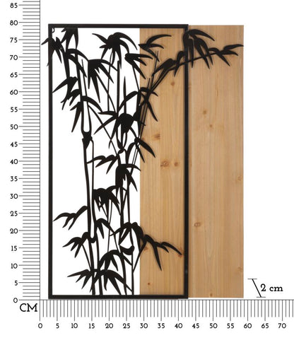 Painel de Parede Bamboo Cm 58x2x80