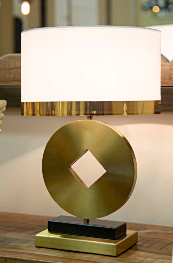 Candeeiro de Mesa Coin ø 30x53