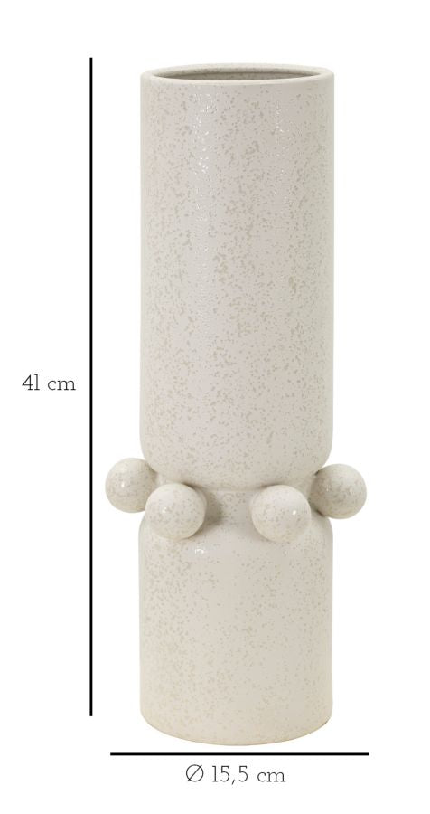 Jarra Cerâmica Bubbles Cm ø 15,5x41