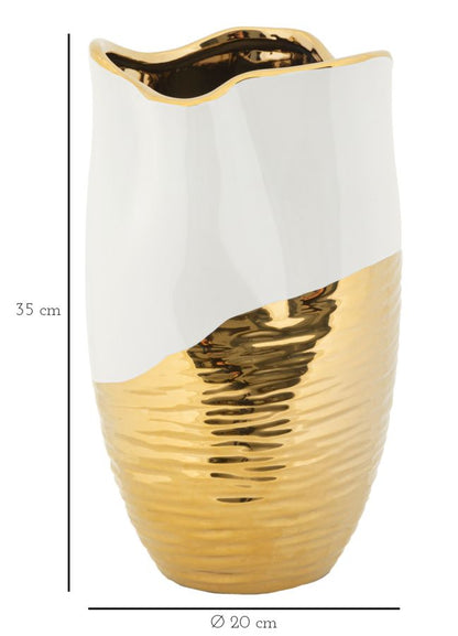 Jarra Cerâmica Lux Cm ø 20x35