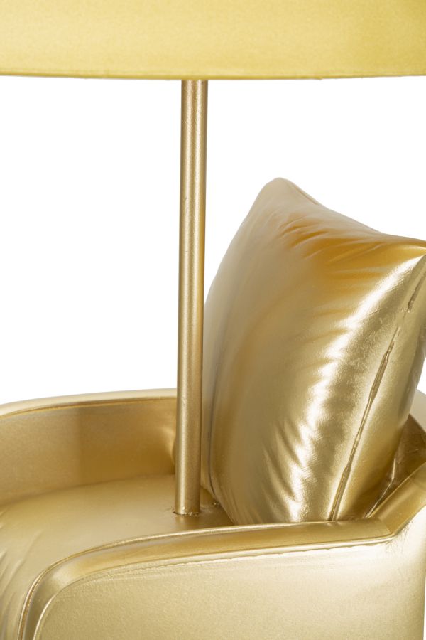 Candeeiro de Mesa de Cabeceira Midcentury Gialla Cm ø 26x46