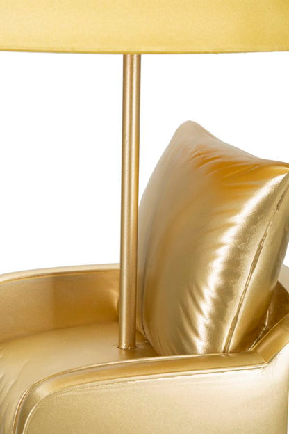 Candeeiro de Mesa de Cabeceira Midcentury Gialla Cm ø 26x46