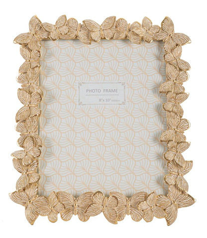 Moldura Borboletas Glod Cm 27,5x2,6x32,5 (medida Interna Cm 20x25)