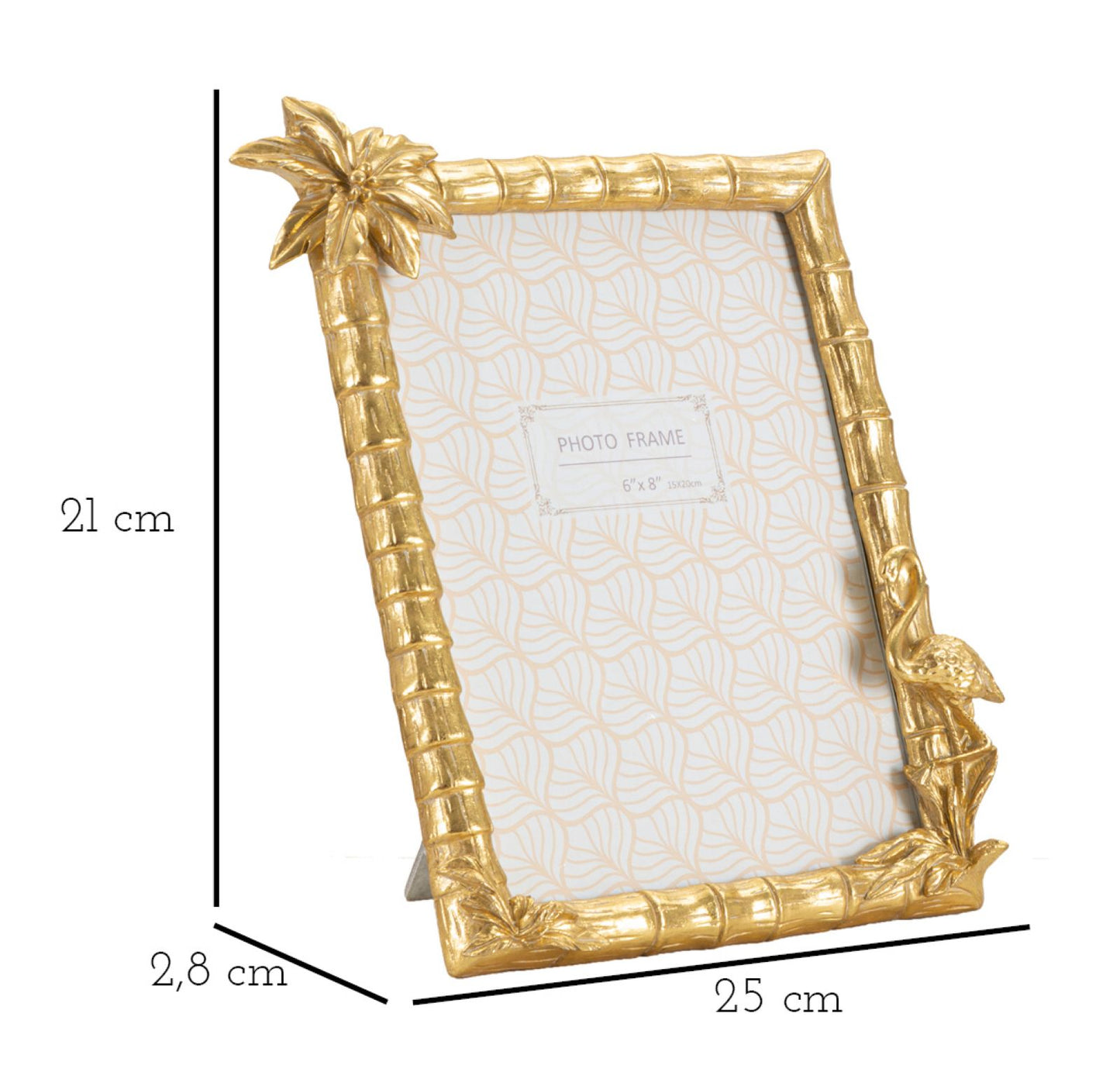 Moldura Flamingo Cm 25x2,8x21 (medida Interna Cm 15x20)