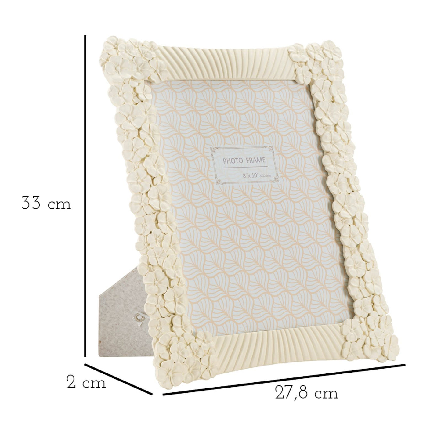 Moldura Cempalk Cm 27,8x2x33 (medida Interna Cm 20x25)