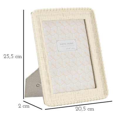Moldura Bamboo Style Cm 20,5x2x25,5 (medida Interna Cm 15x20)