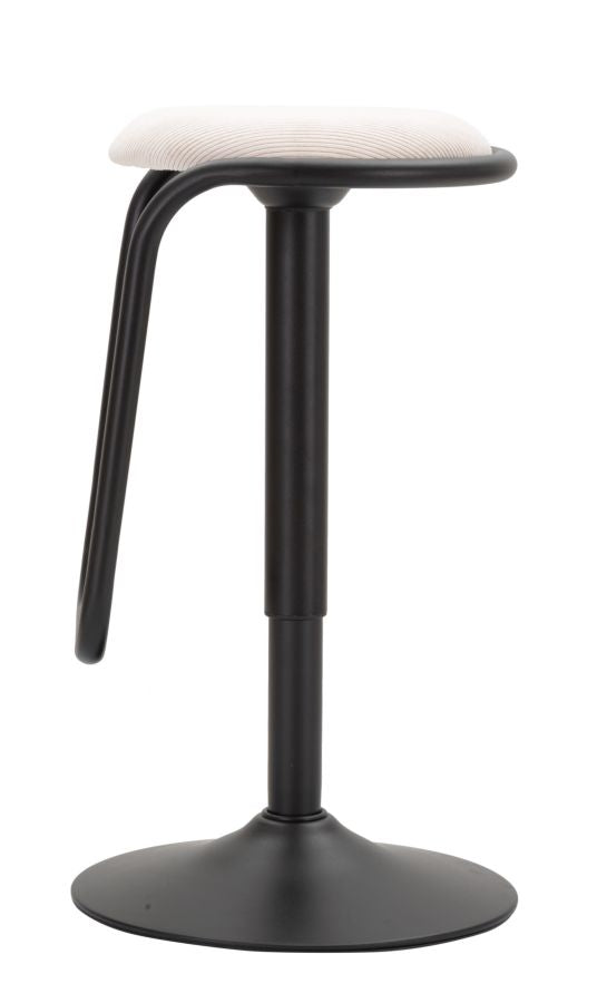 Banco Bar Destiny Branco Cm ø 41x61-83
