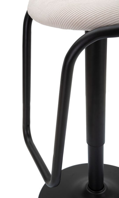 Banco Bar Destiny Branco Cm ø 41x61-83