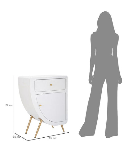 Mesa de Cabeceira Alto Venus Cm 60x32x79