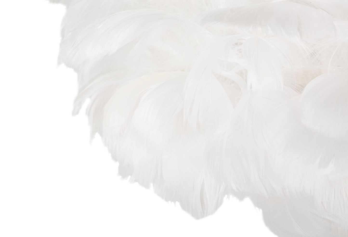 Candeeiro de Pé Feathers Slim Bianca Cm ø 43x170