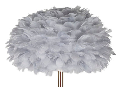 Candeeiro de Pé Feathers Slim Grigia Cm ø 43x170