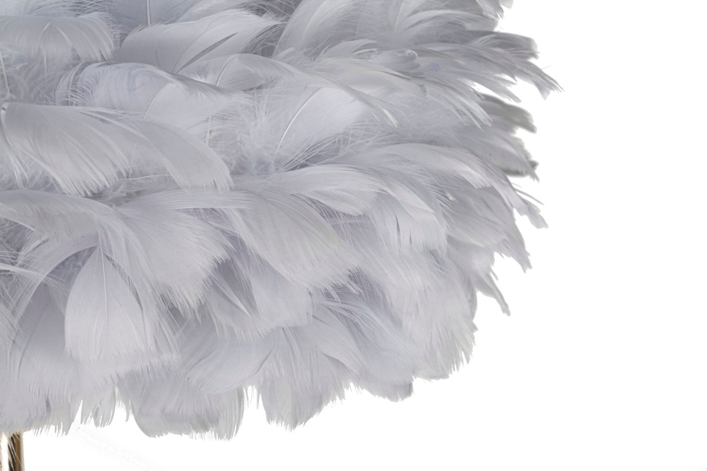 Candeeiro de Pé Feathers Slim Grigia Cm ø 43x170