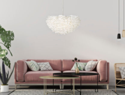 Candeeiro de Teto Feather Cm ø 60x30 (altezza Con Filo Cm 110)