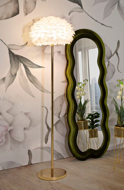 Candeeiro de Pé Feathers Slim Bianca Cm ø 43x170