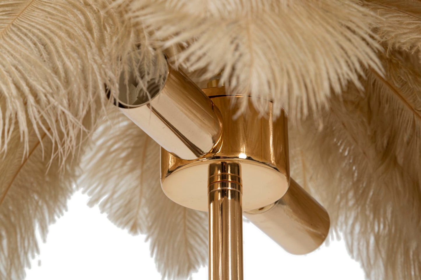 Candeeiro de Mesa Palmeira Cammello Cm ø 55x60