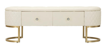 Banco com Gavetas Sharon Cm 120x40x43
