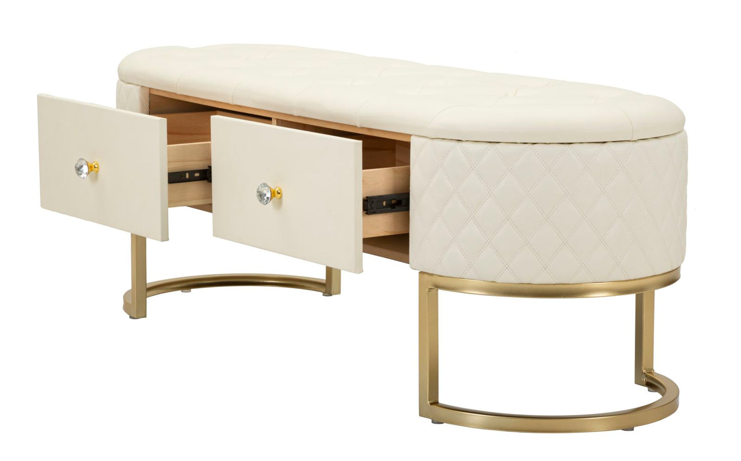 Banco com Gavetas Sharon Cm 120x40x43