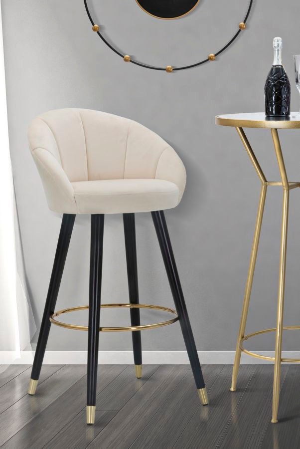 Banco Bar Prague Creme Cm 55x56x104