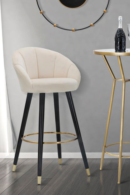 Banco Bar Prague Creme Cm 55x56x104