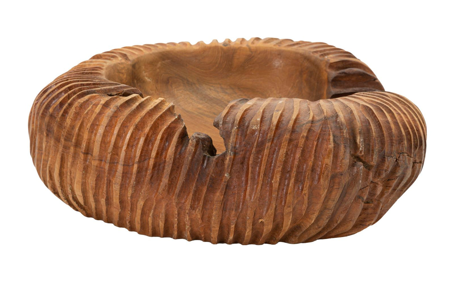 Porta objetos Garit em Teca Reciclada Cm 37x40x16