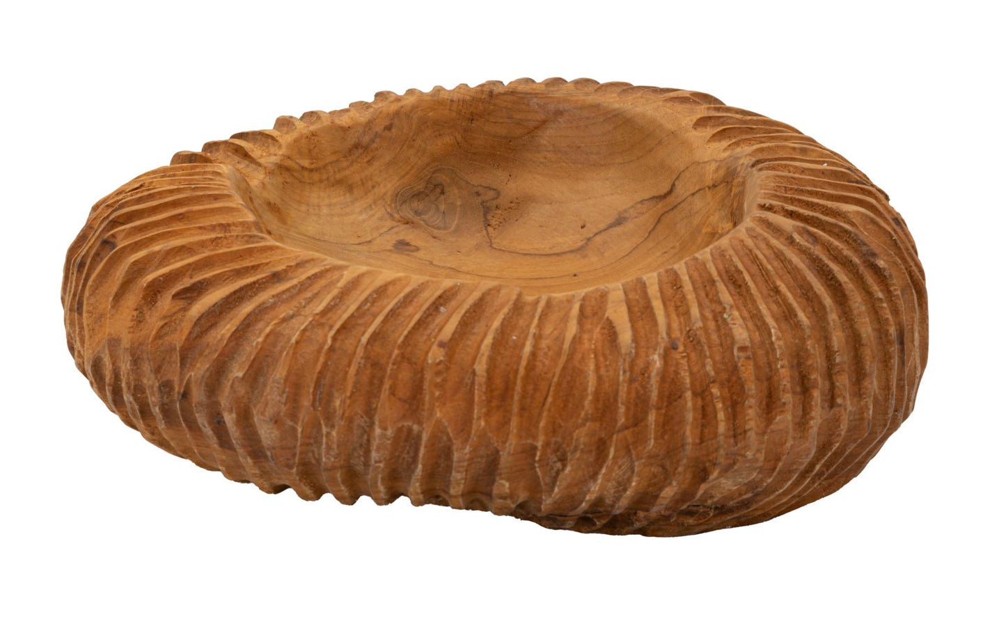 Porta objetos Garit em Teca Reciclada Cm ø 32x11