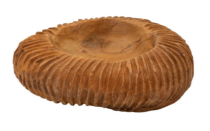 Porta objetos Garit em Teca Reciclada Cm ø 32x11