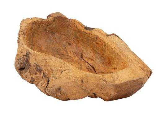 Porta objetos Narro em Teca Reciclada Cm 31x21x8