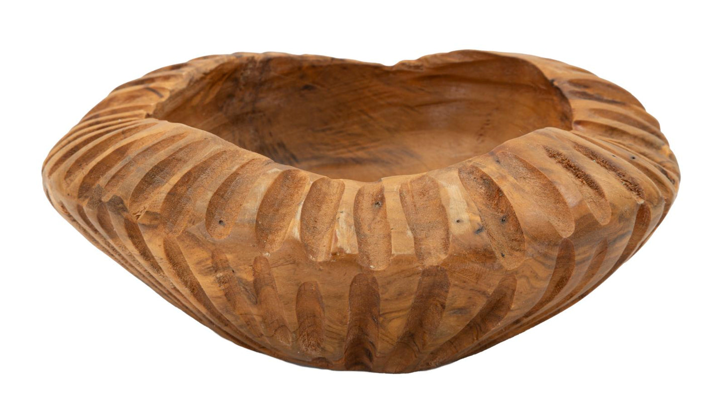 Porta objetos Geris em Teca Reciclada Cm ø 19x8