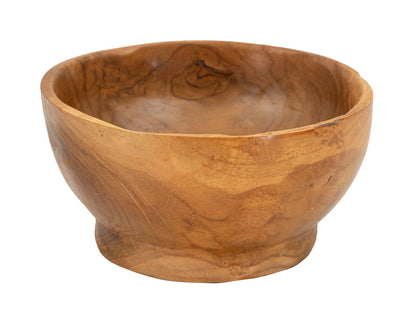 Porta objetos Butot em Teca Reciclada Cm ø 15x8