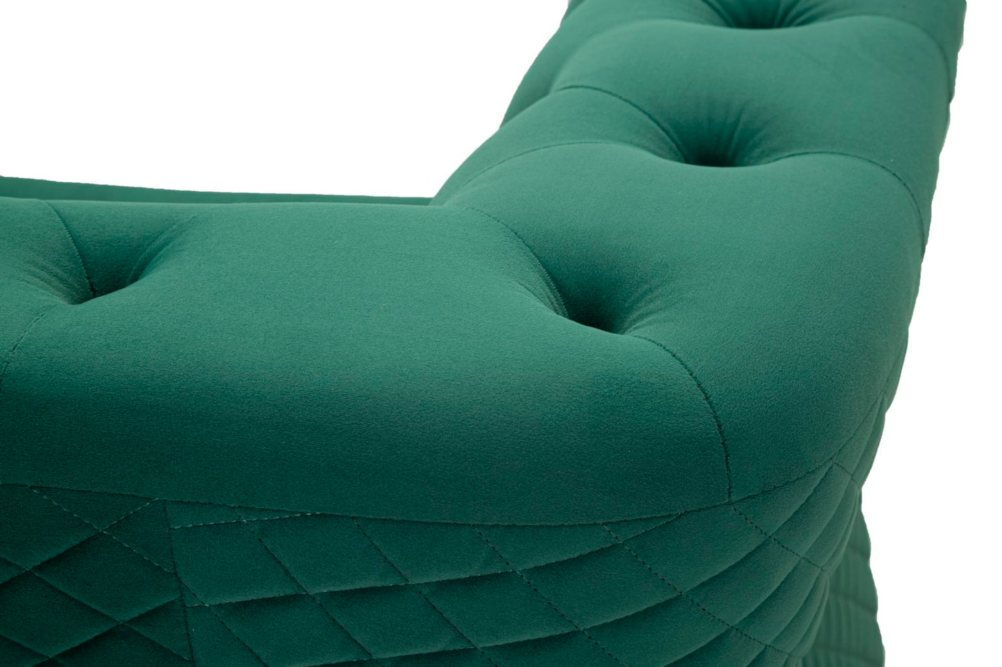 Poltrona Emy Verde com Almofada Cm 104x83x76