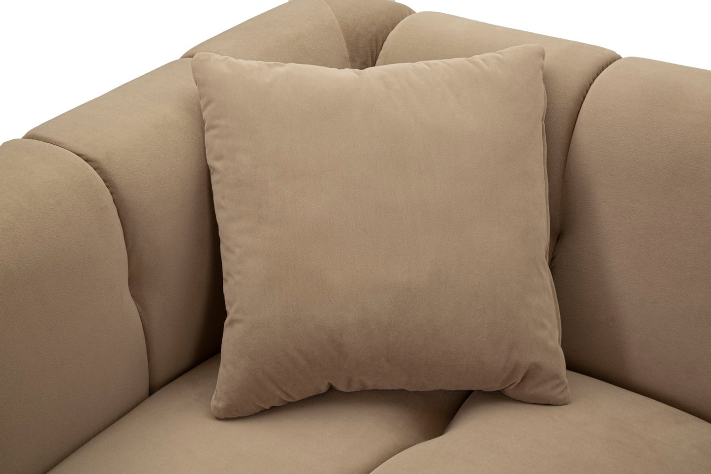 Sofá Alma Grigio com Cuscini Cm 155x81x71