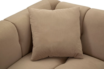 Sofá Alma Grigio com Cuscini Cm 155x81x71
