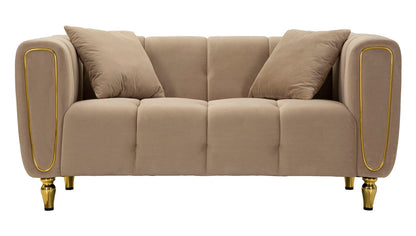 Sofá Alma Grigio com Cuscini Cm 155x81x71