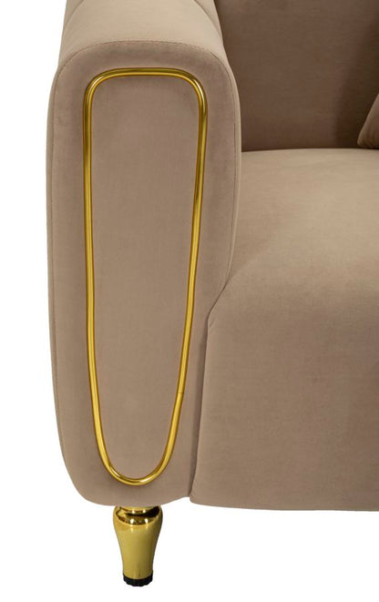 Poltrona Alma Grigio com Almofada Cm 97x81x71