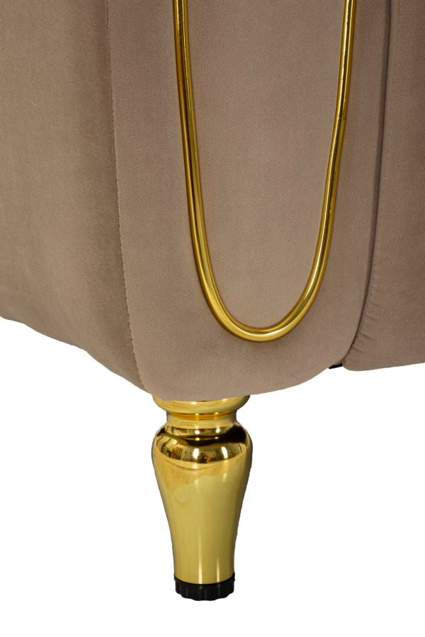 Poltrona Alma Grigio com Almofada Cm 97x81x71