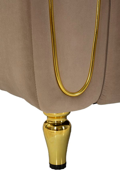 Poltrona Alma Grigio com Almofada Cm 97x81x71