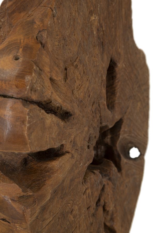 Candeeiro Teak de Mesa Kepala Cm ø 35x69
